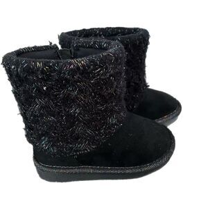 Jumping Beans “Reagann” faux suede boots toddler girl size 8